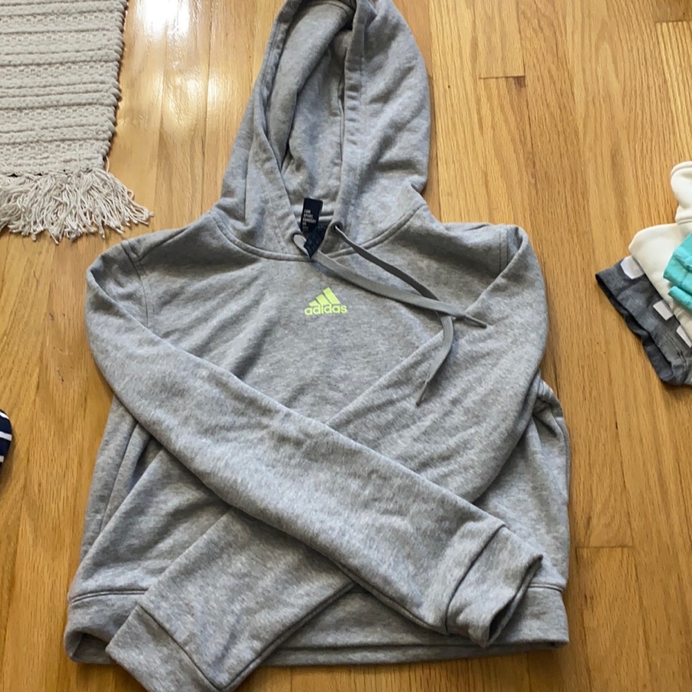 Adidas Cropped Hoodie